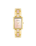 Gemstone Accented Bracelet Watch