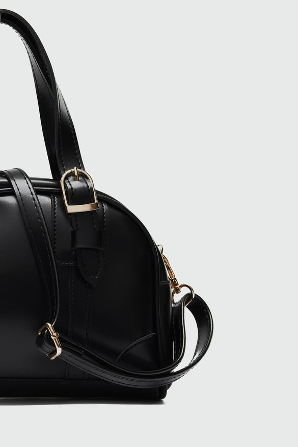 Sac à Main Femme Élégant en Simili Cuir Noir – Chic & Intemporel