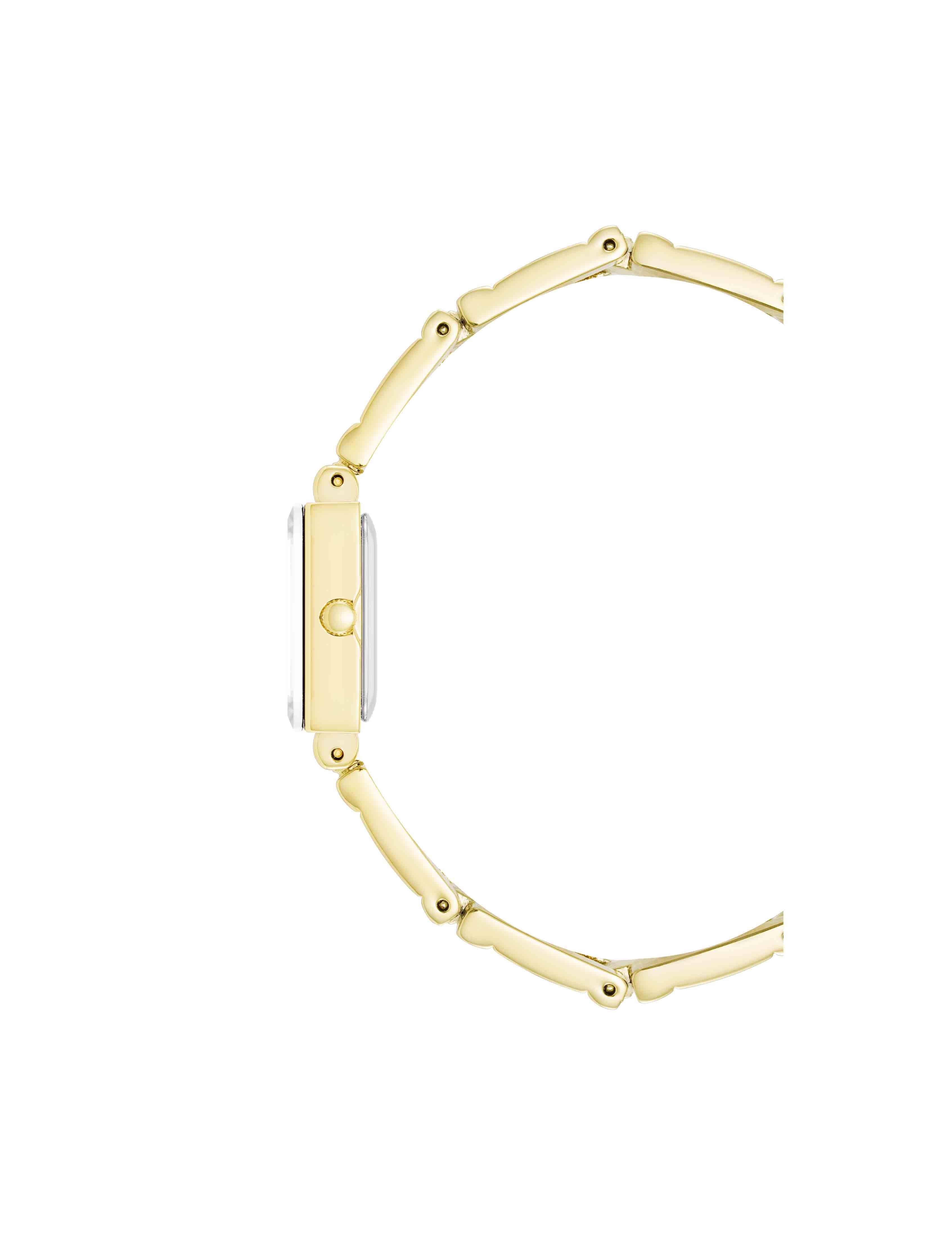 Iconic Rectangular Case Bangle Watch Set