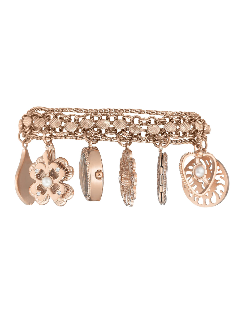 Charm Bracelet Watch with Legacy Design
