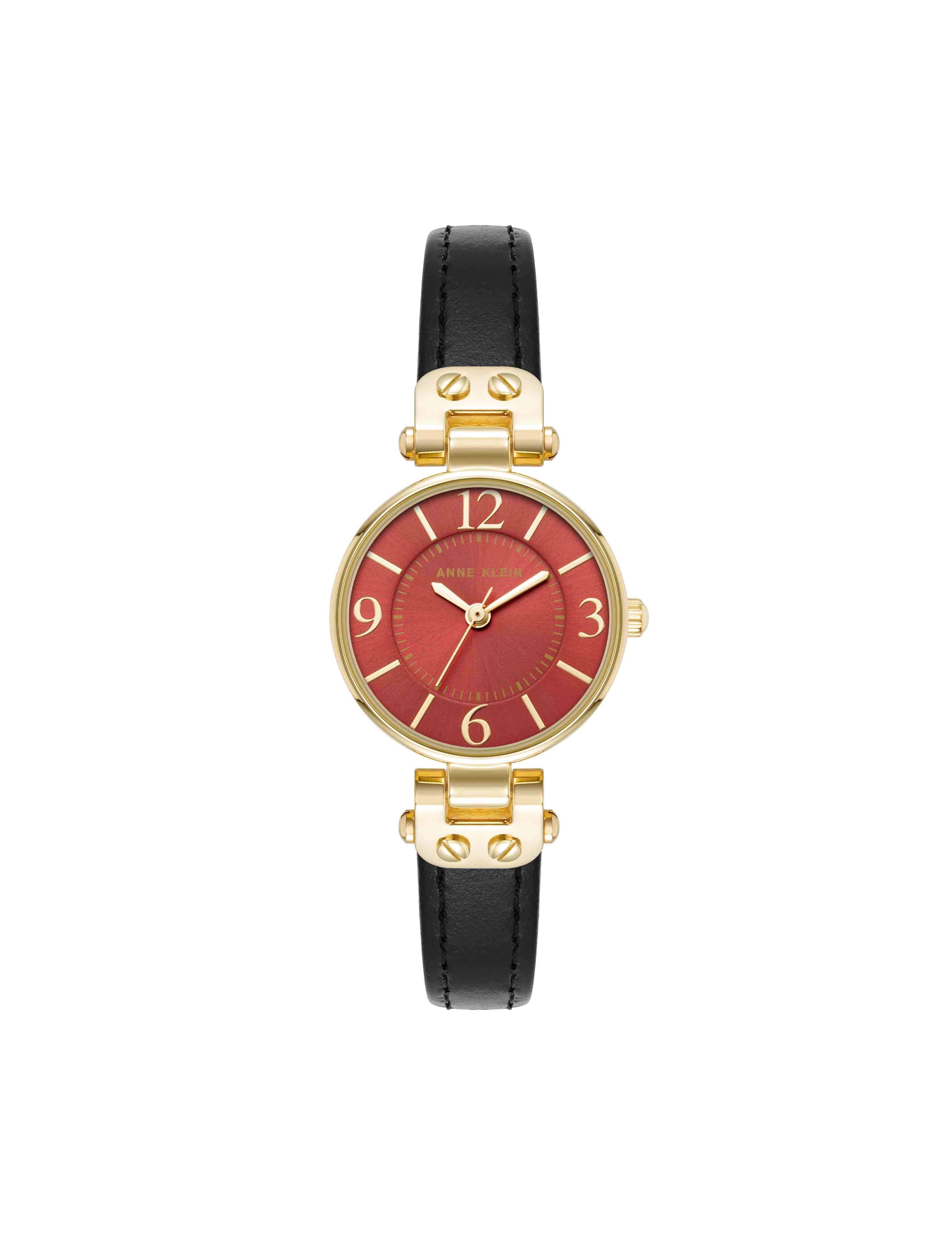 Essential Leather Strap Watch