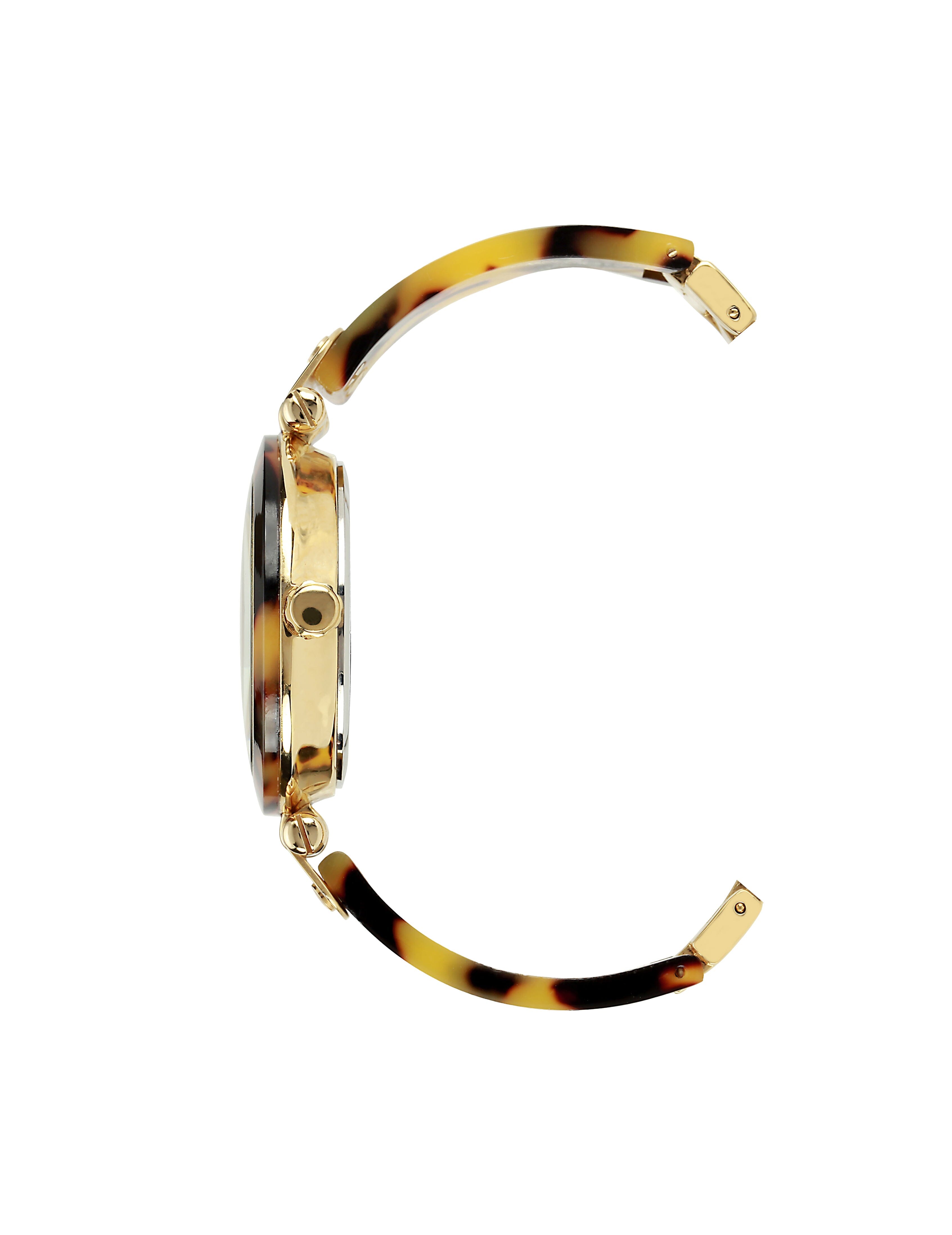 Acetate Bangle Bracelet Watch