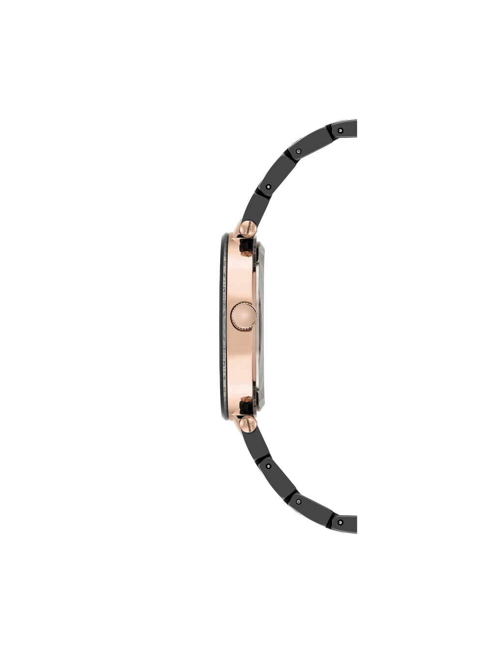 Ceramic Bracelet Watch with Diamond Accents