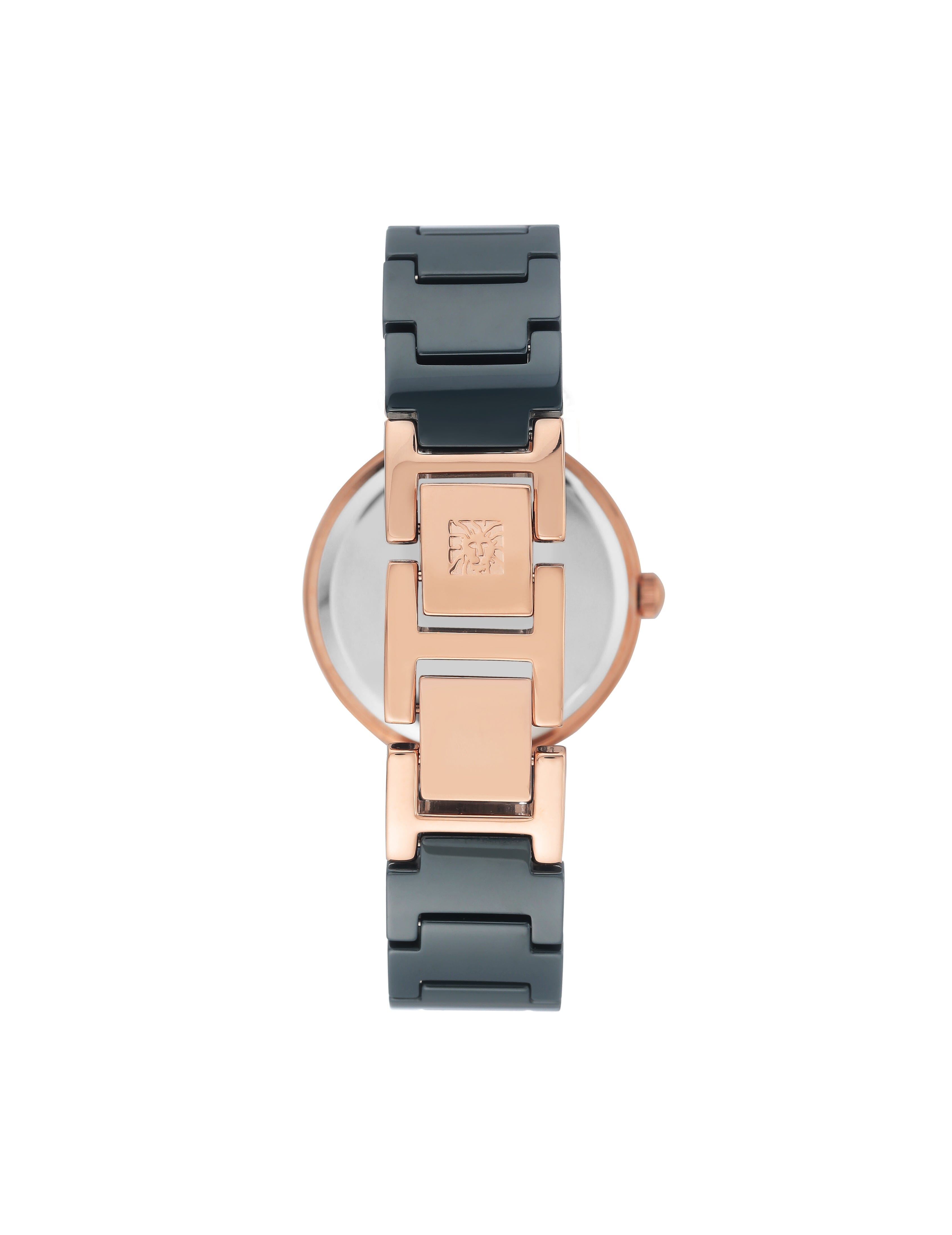 Ceramic Bracelet Watch with Diamond Accents