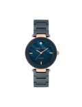 Ceramic Bracelet Watch with Diamond Accents