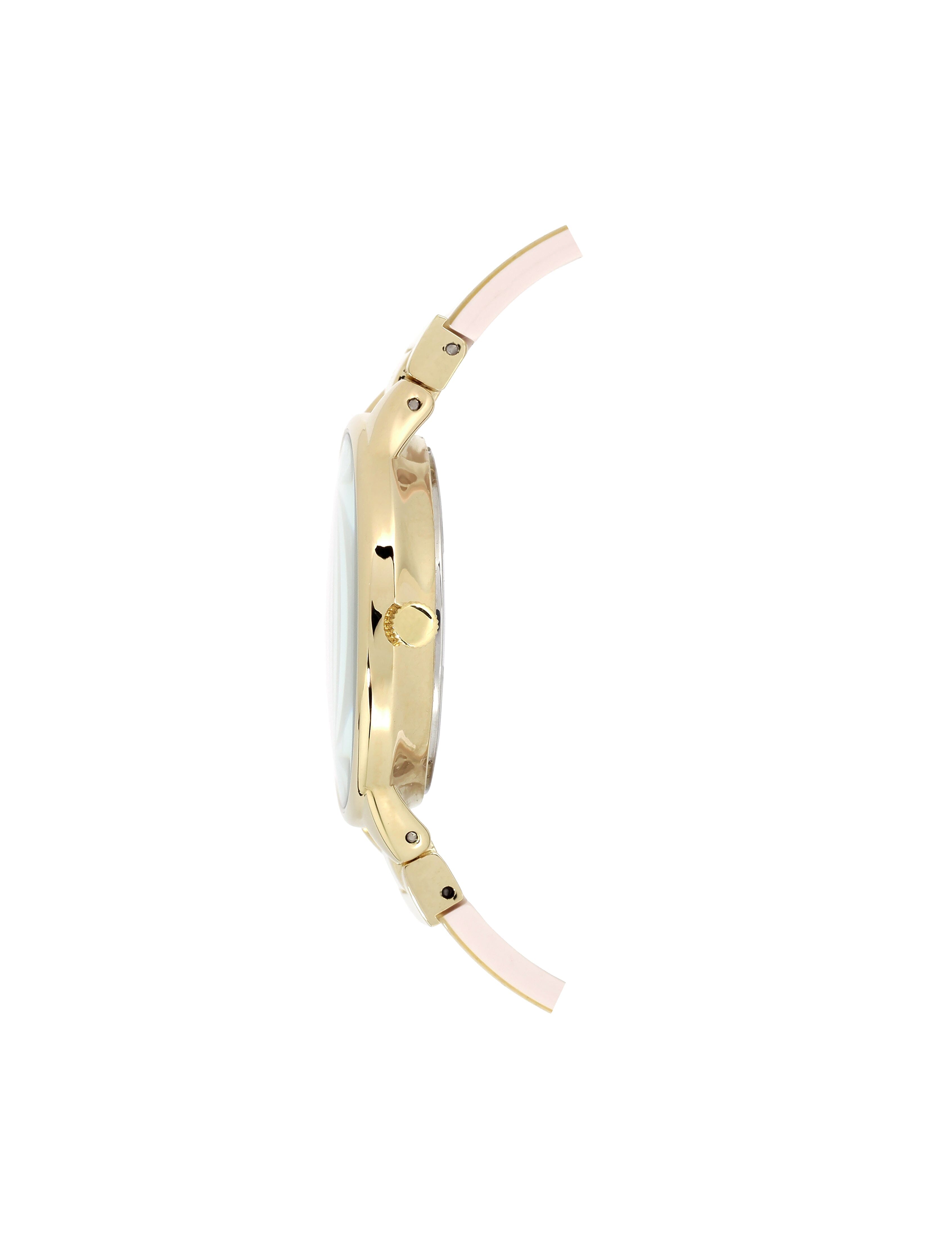 Glitter Resin Bangle Watch