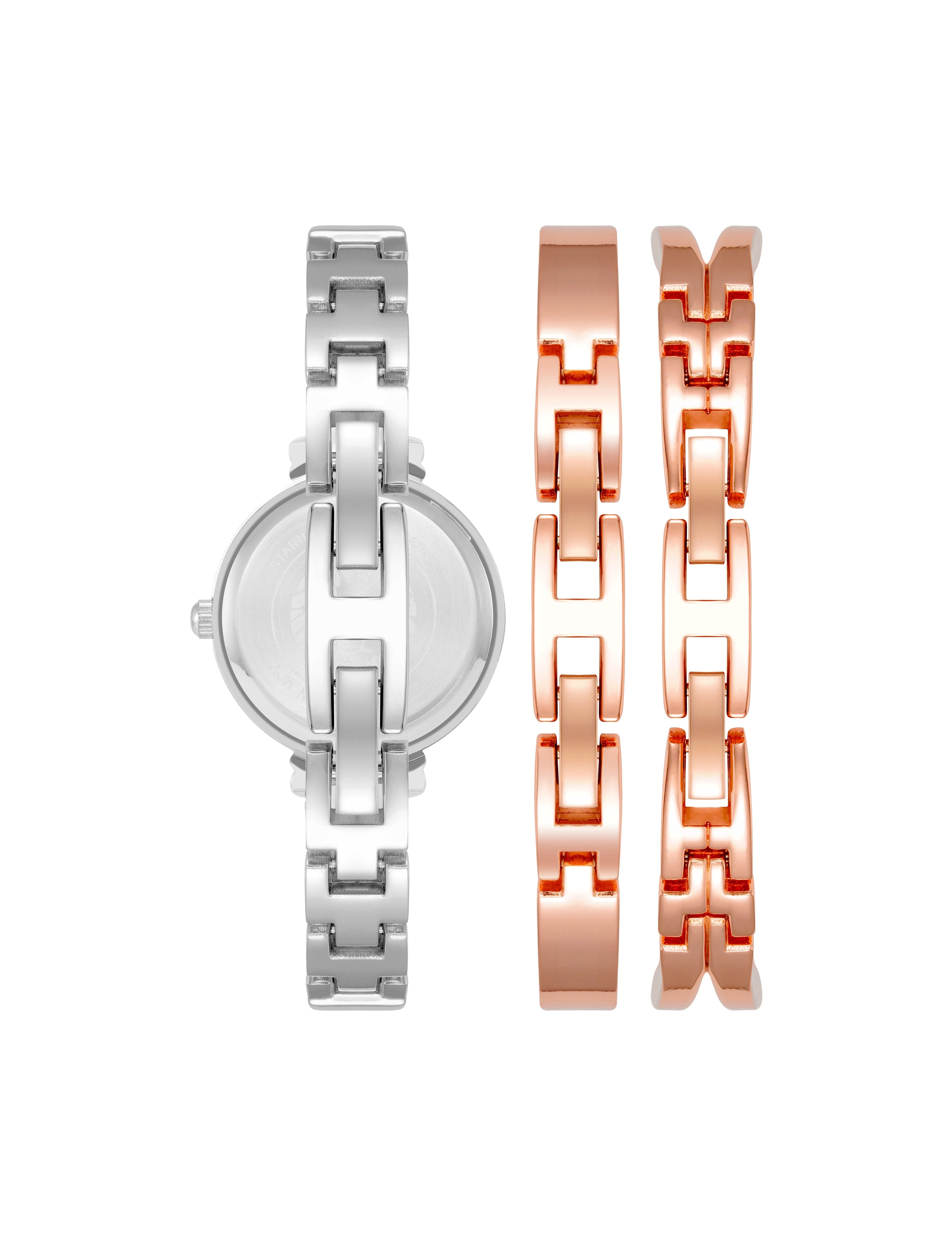 Bangle Watch and Bracelets Set