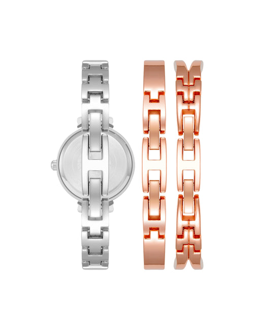 Bangle Watch and Bracelets Set