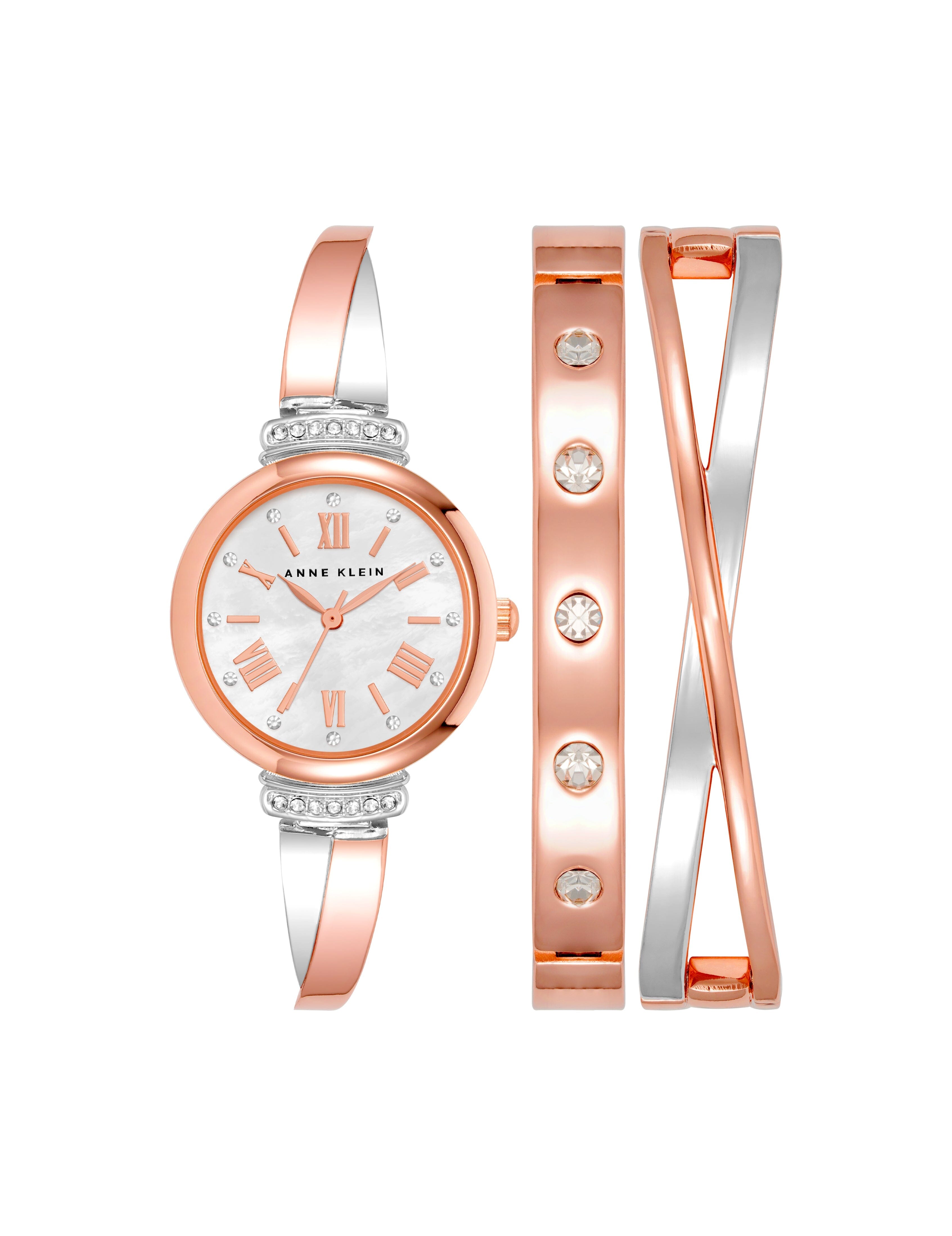 Bangle Watch and Bracelets Set