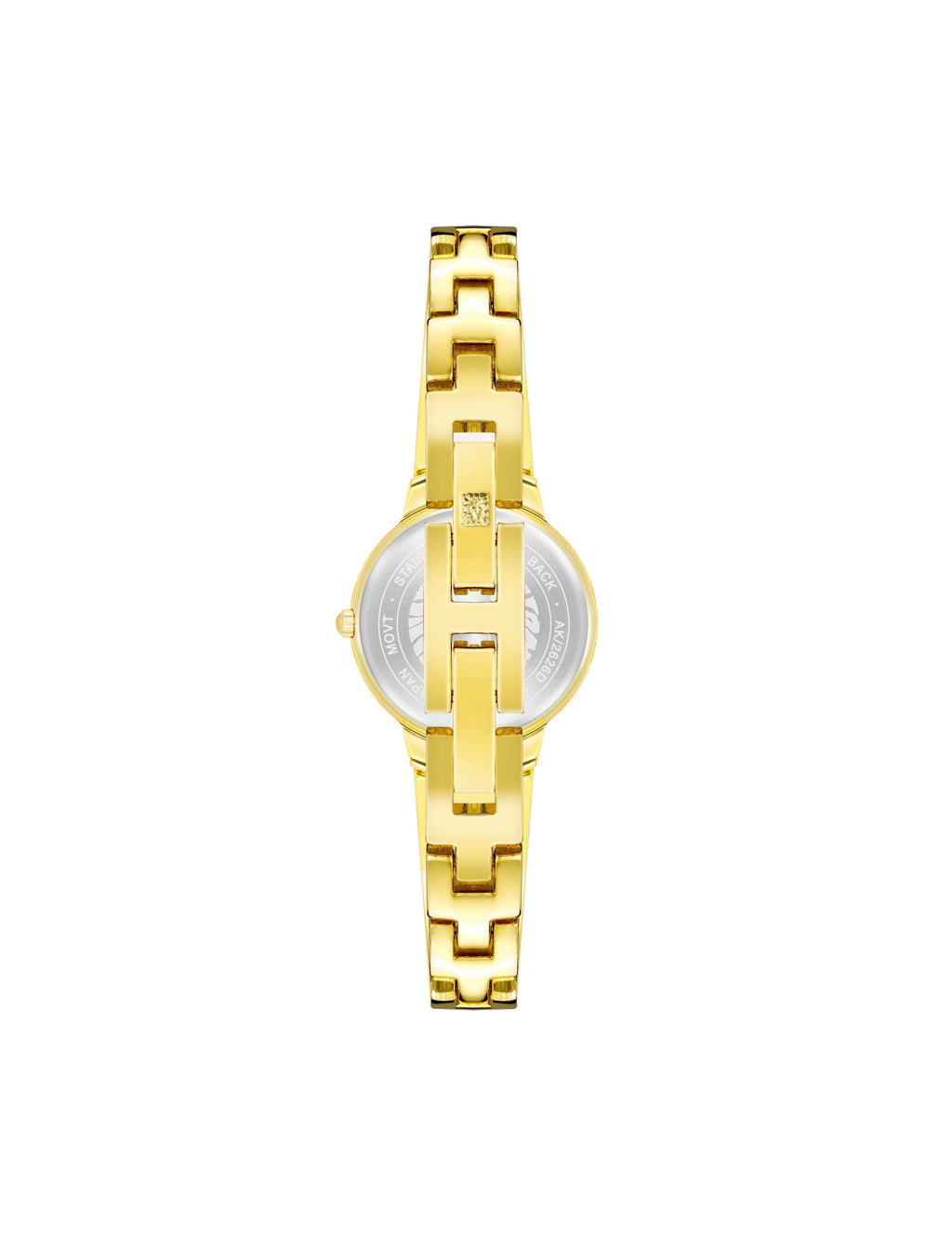 Diamond Accented Open Bangle Watch