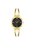 Diamond Accented Open Bangle Watch