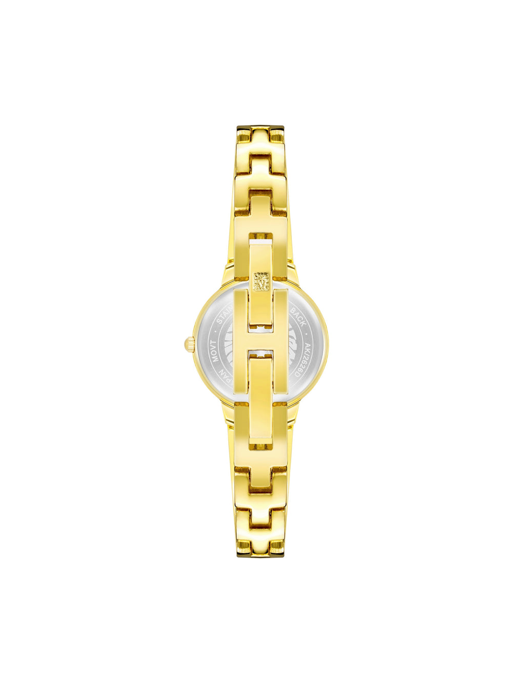 Diamond Accented Open Bangle Watch