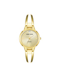 Diamond Accented Open Bangle Watch