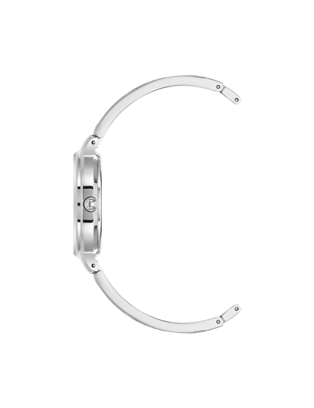 Diamond Accented Open Bangle Watch