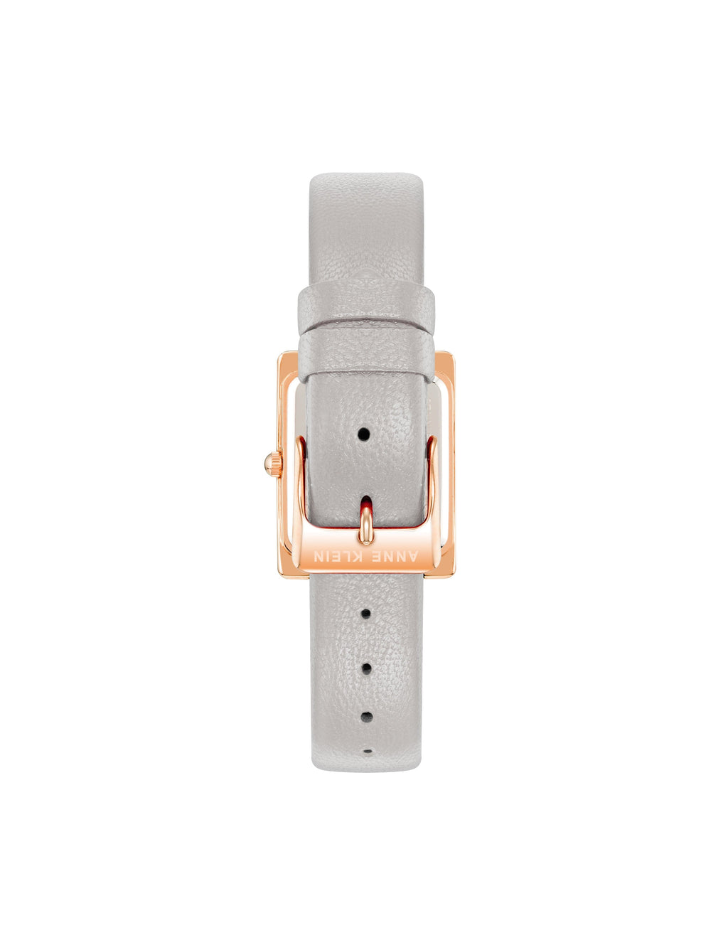 Rectangular Leather Strap Watch