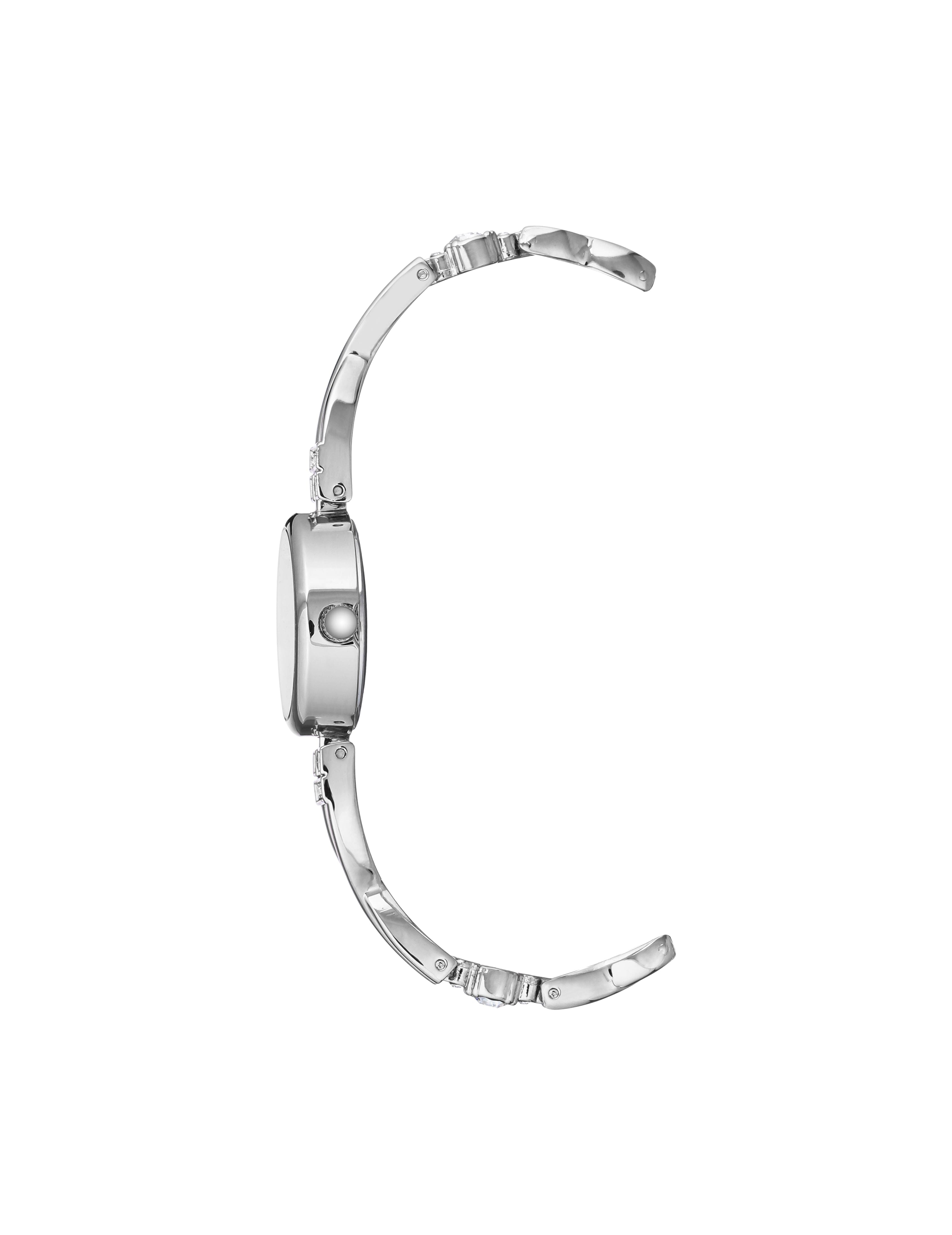 Crystal Accented Watch and Bracelet Set