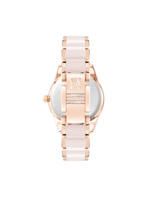 Acetate Link Bracelet Boyfriend Watch