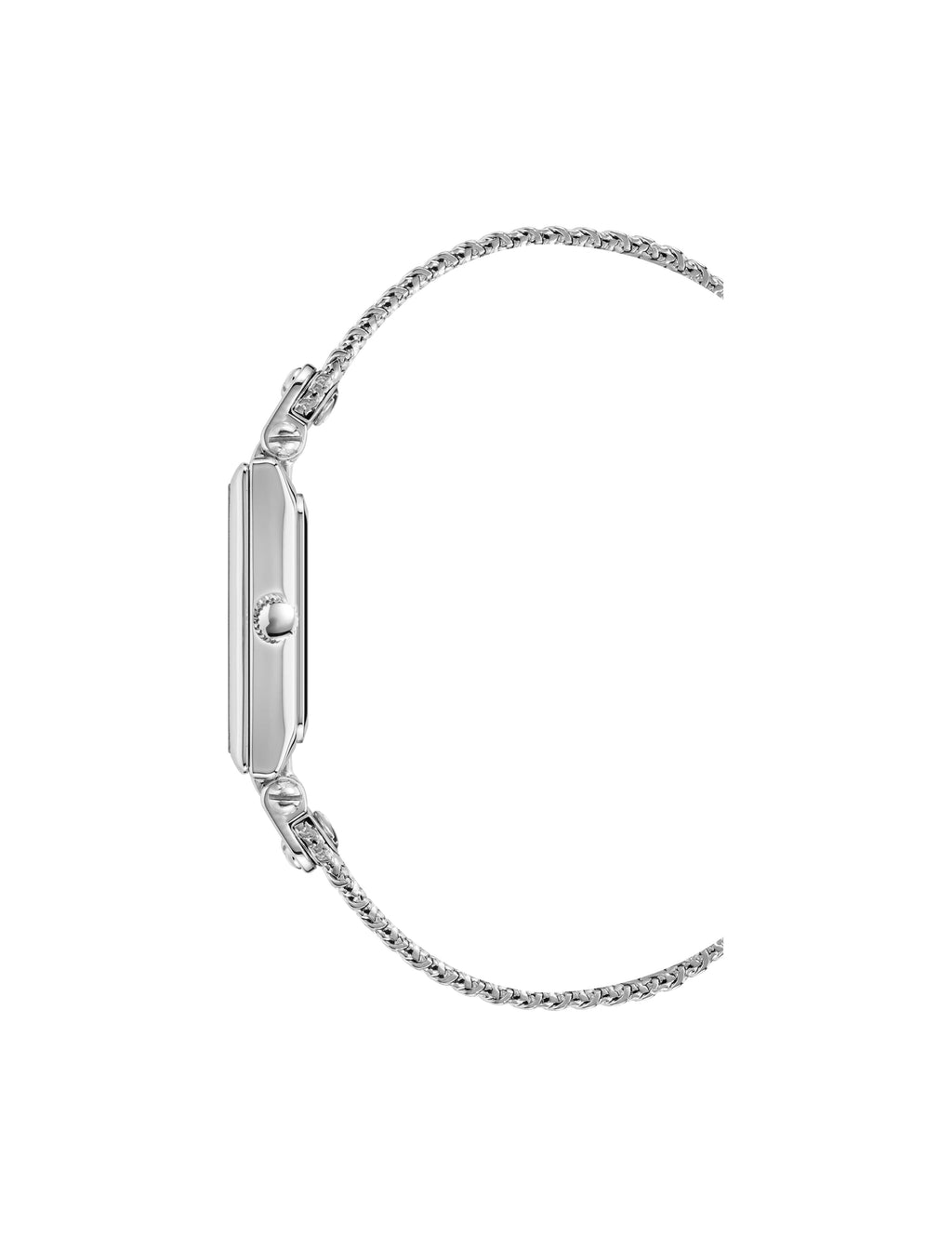 Rectangular Case Mesh Bracelet Watch