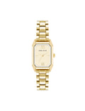 Petite Octagonal Shaped Metal Bracelet Watch