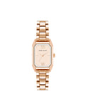 Petite Octagonal Shaped Metal Bracelet Watch