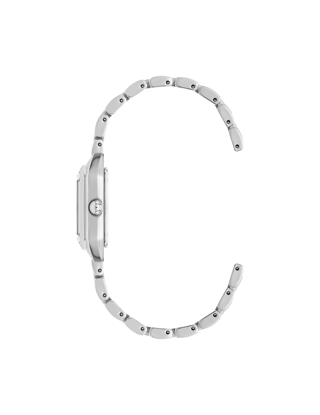 Petite Octagonal Shaped Metal Bracelet Watch