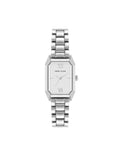 Petite Octagonal Shaped Metal Bracelet Watch