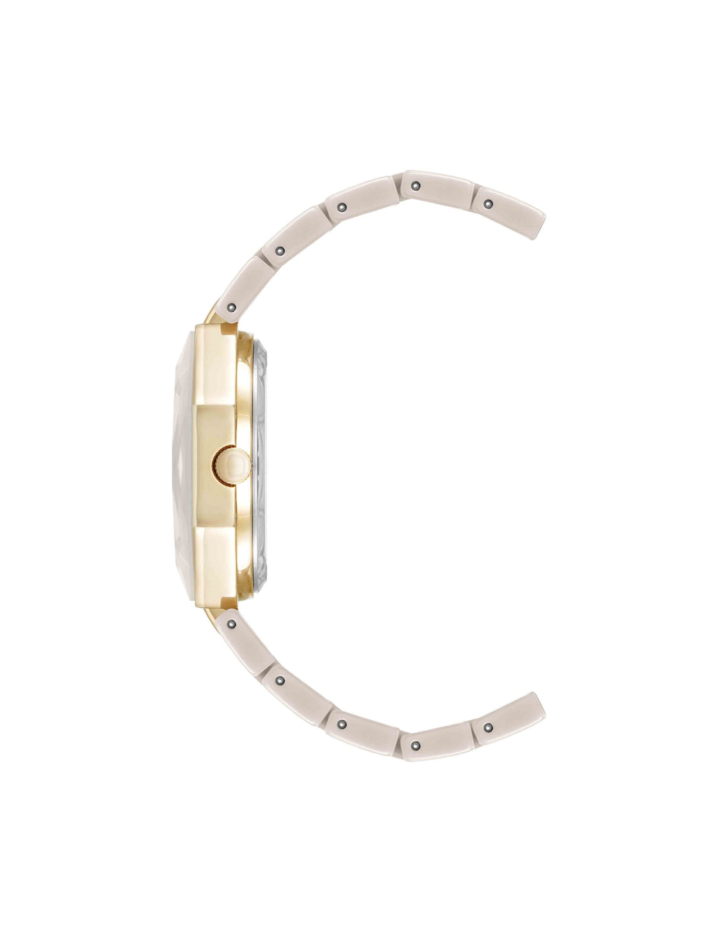 Octagonal Ceramic Diamond Dial Bracelet Watch