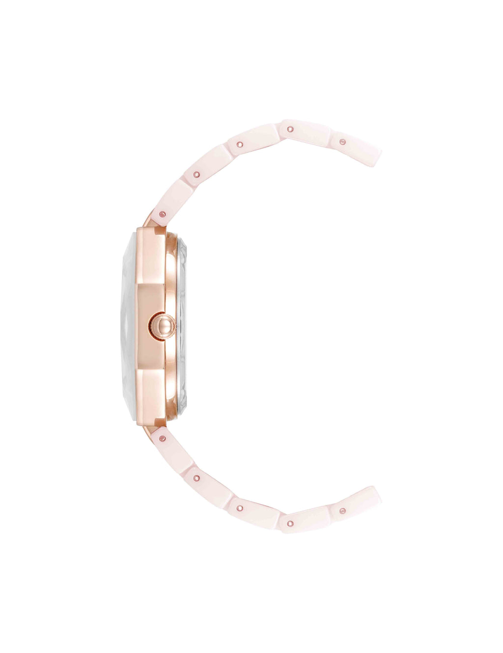 Octagonal Ceramic Diamond Dial Bracelet Watch