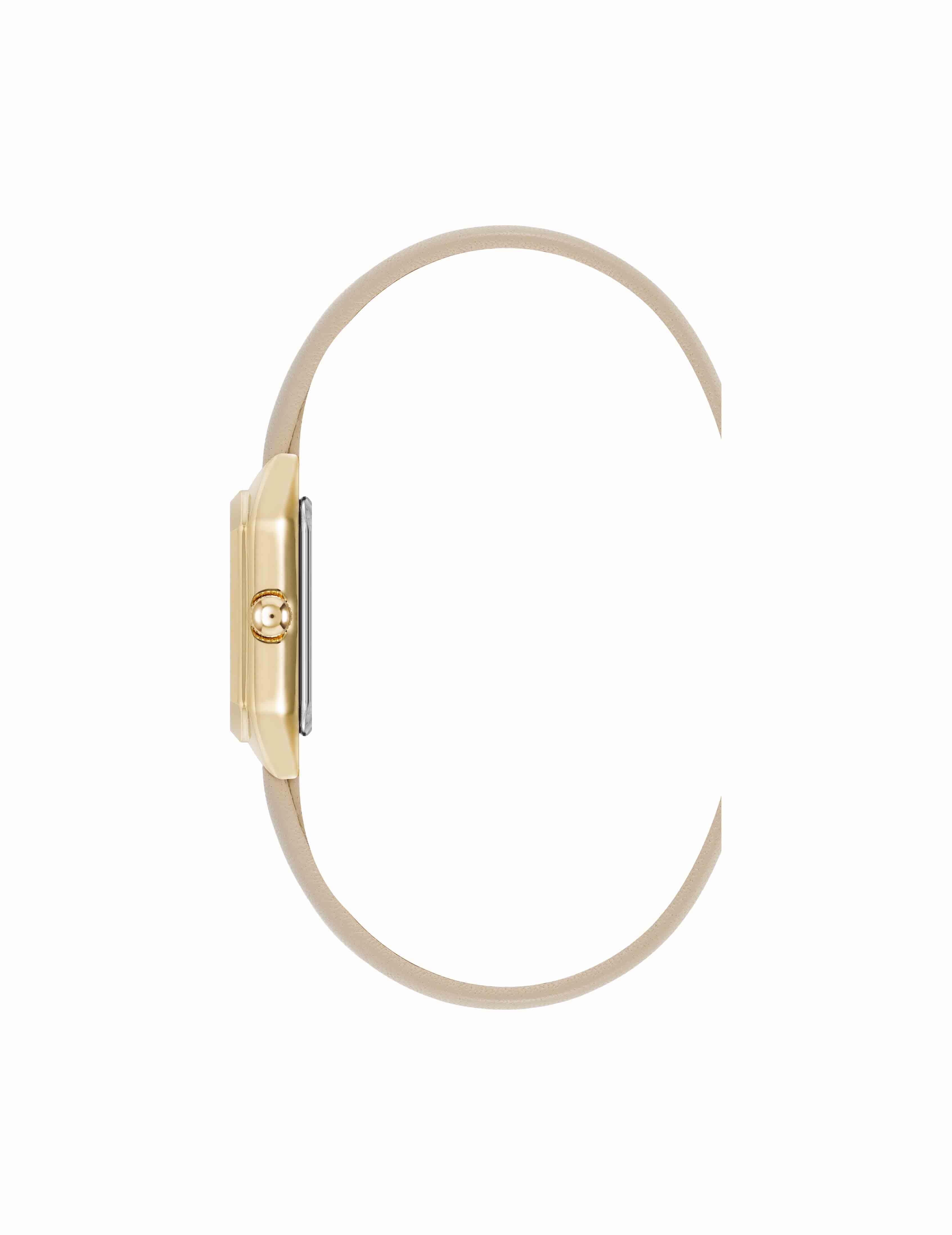 Consider It Octagonal Leather Band Watch