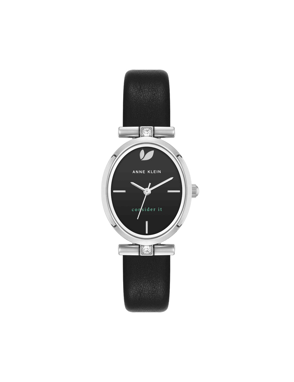 Consider It Oval Case Leather Watch