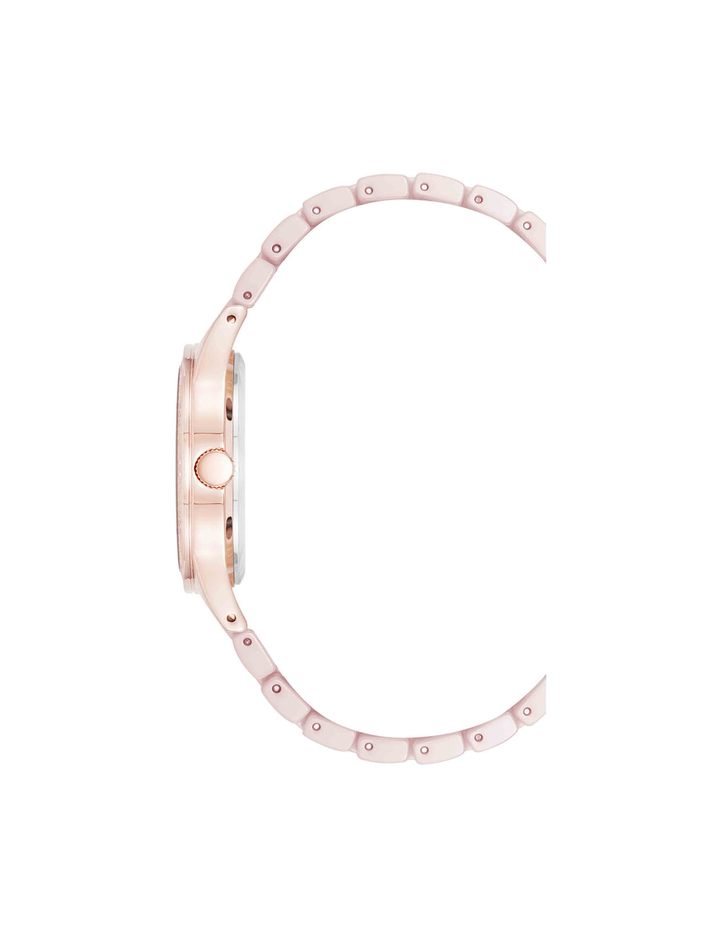 Ceramic Bracelet Floral Dial Watch