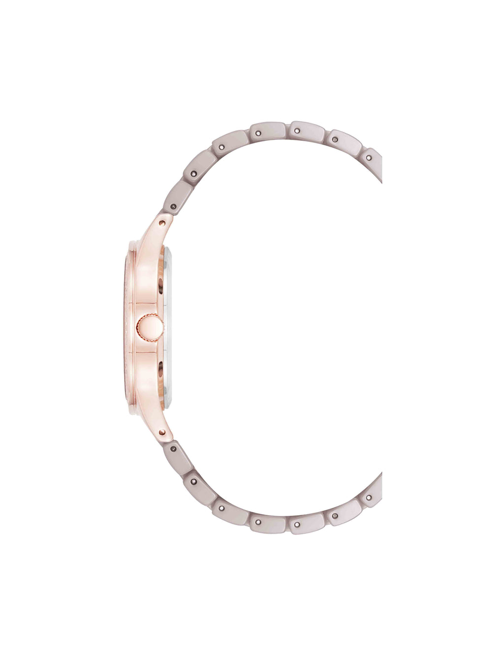 Ceramic Bracelet Floral Dial Watch