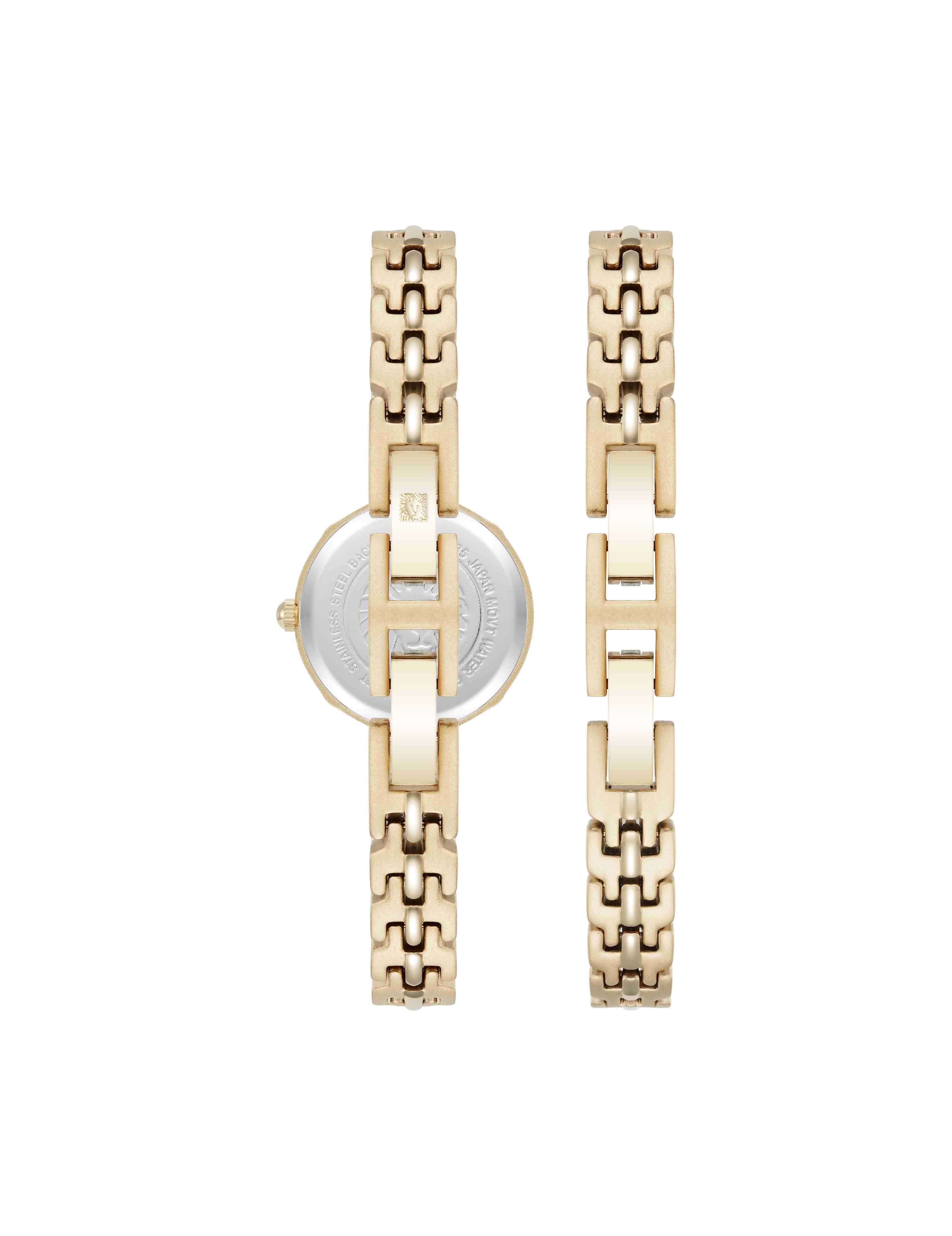 Modern Easy To Read Dial Bracelet Watch Set