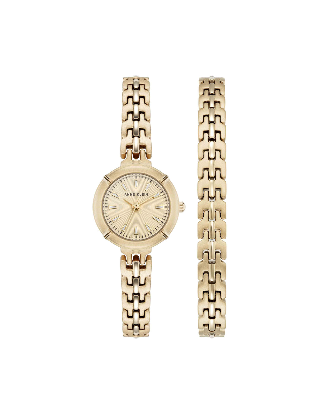 Modern Easy To Read Dial Bracelet Watch Set