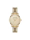 Signature Round Crystal Accented Dial Watch