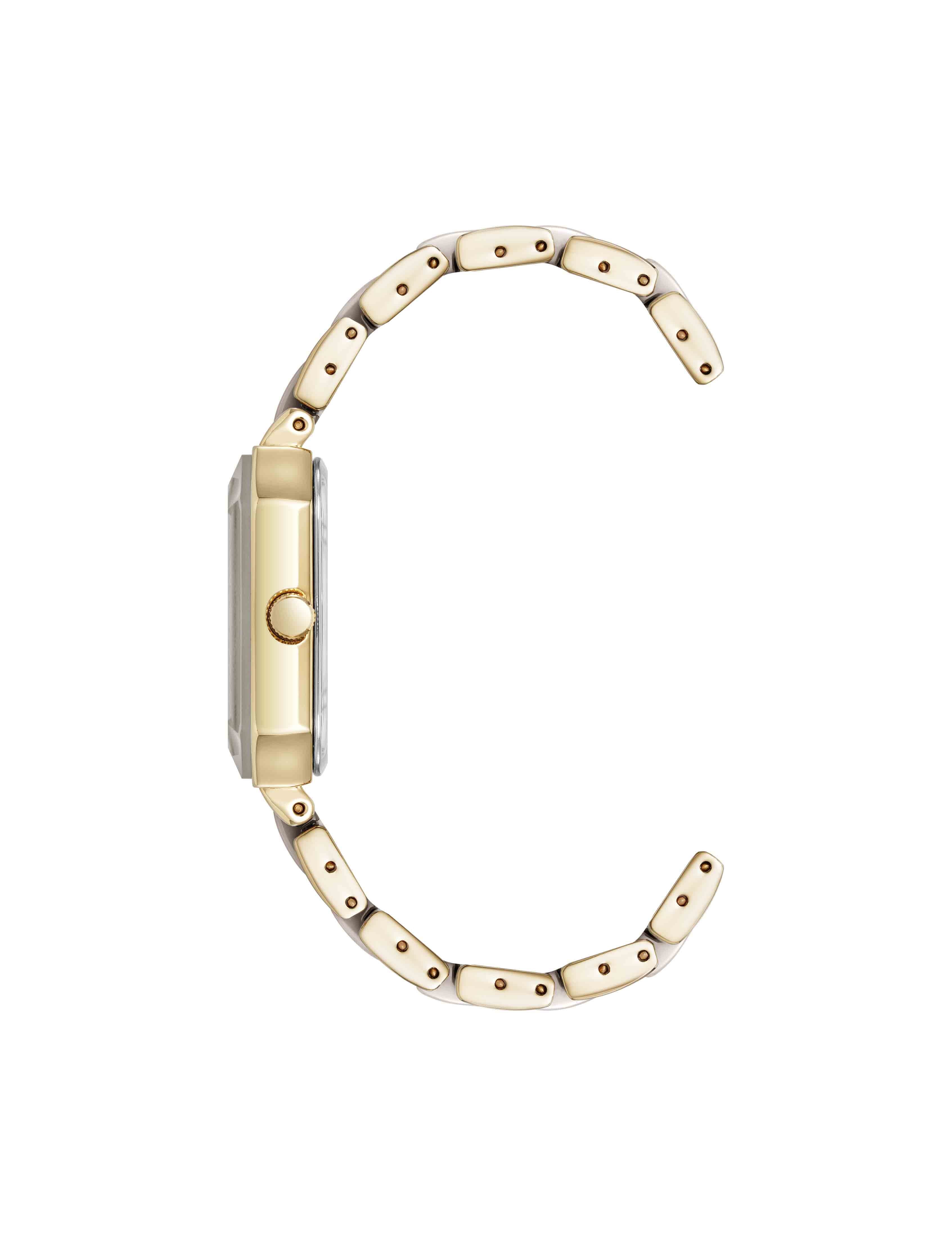 Octagonal Diamond Ceramic Bracelet Watch