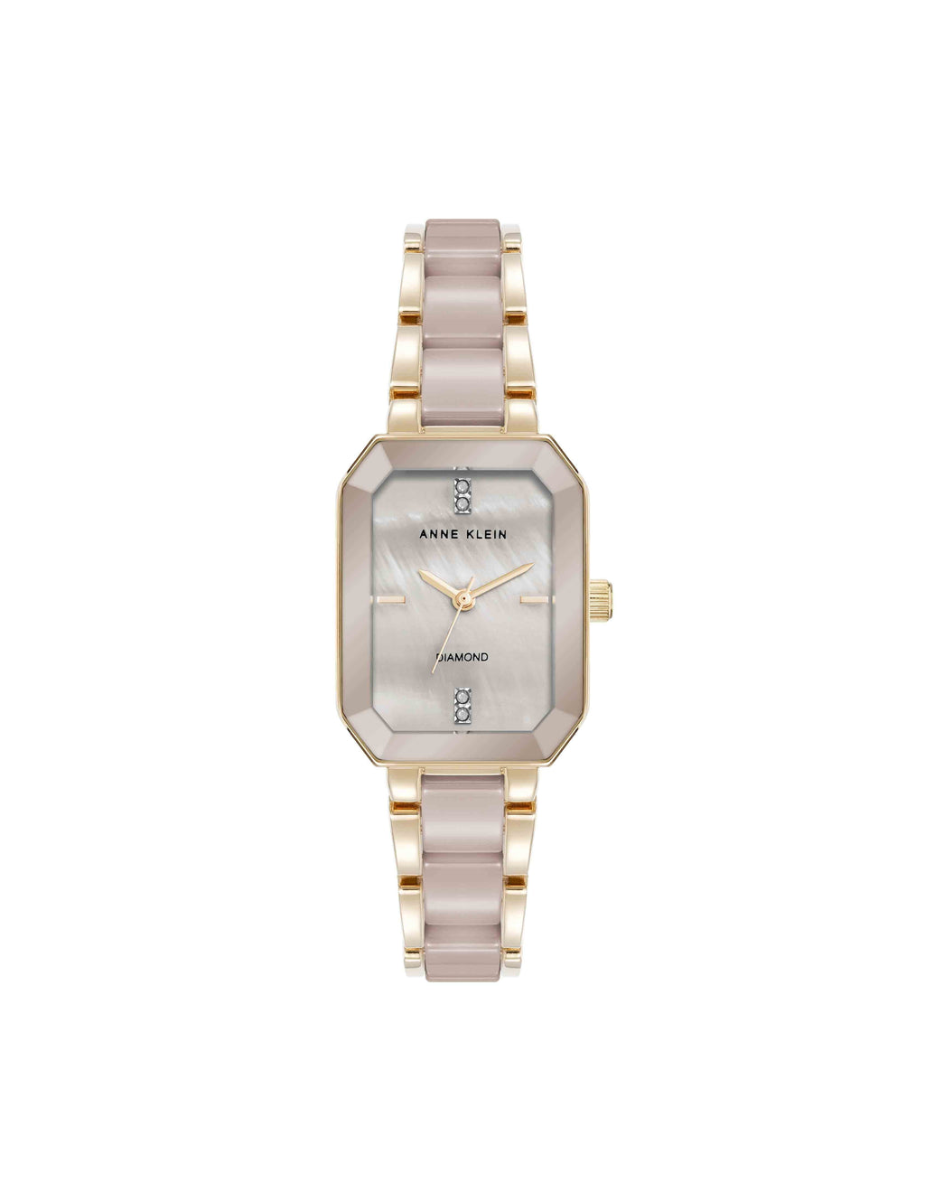 Octagonal Diamond Ceramic Bracelet Watch