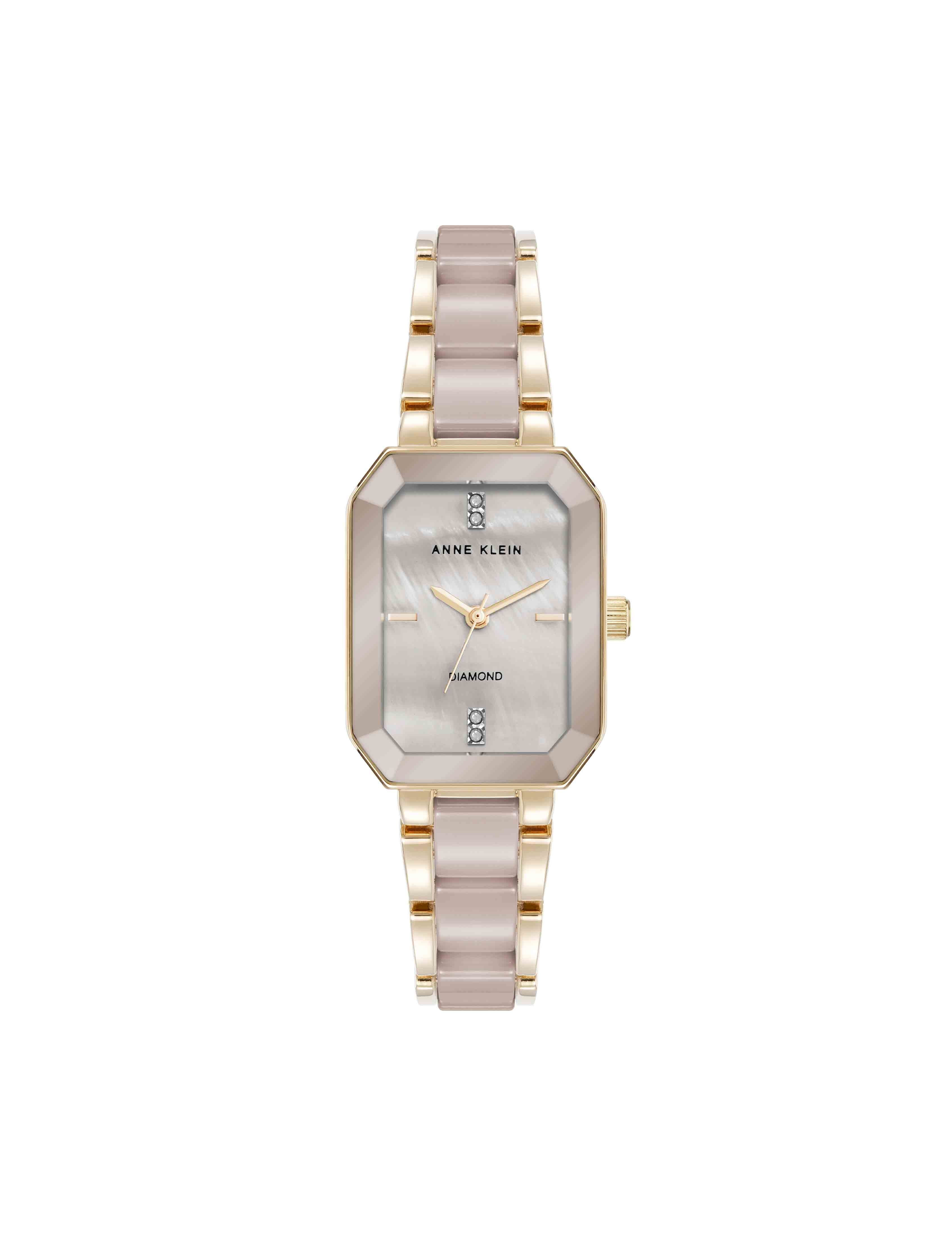 Octagonal Diamond Ceramic Bracelet Watch