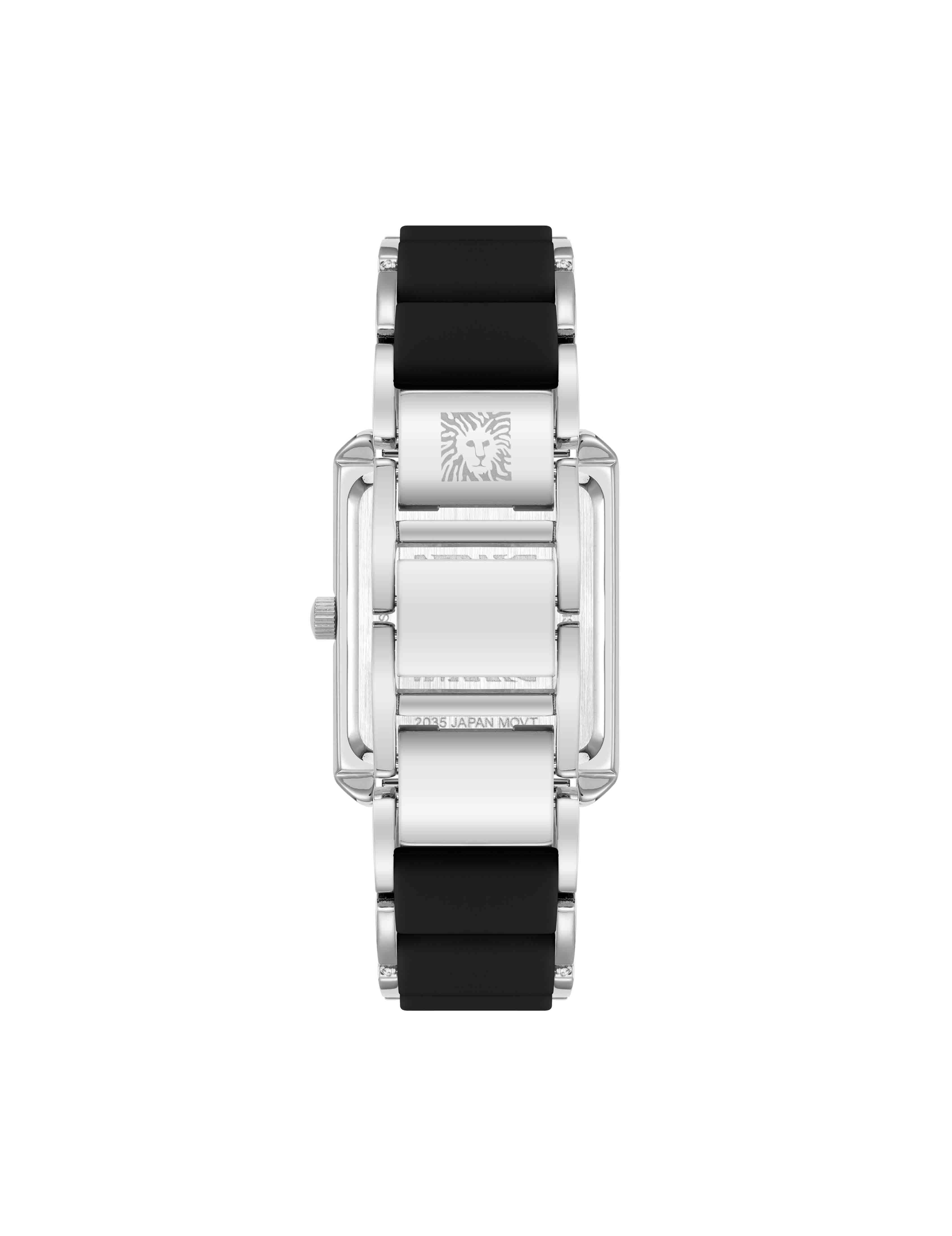 Rectangular Silicone Bracelet Watch