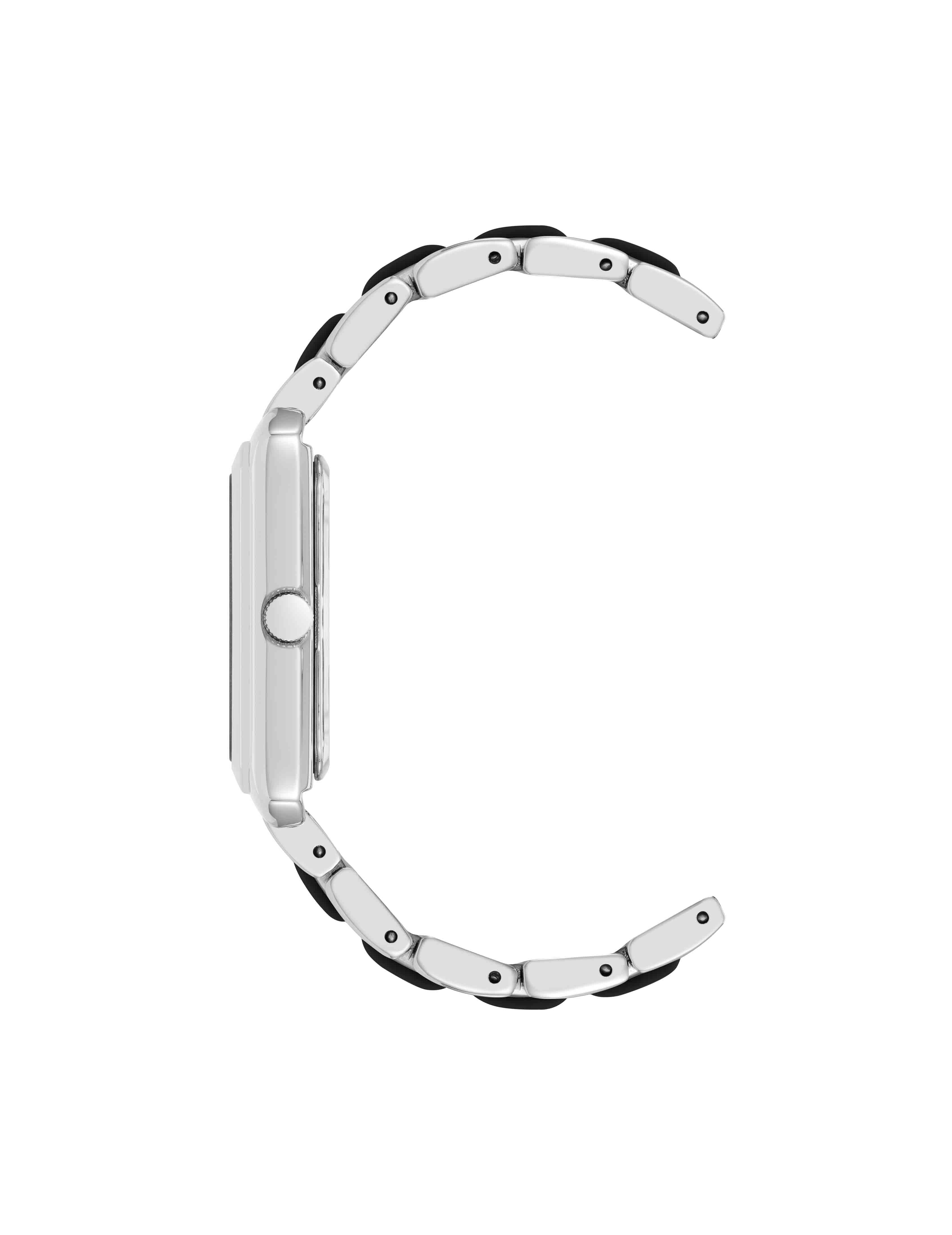 Rectangular Silicone Bracelet Watch
