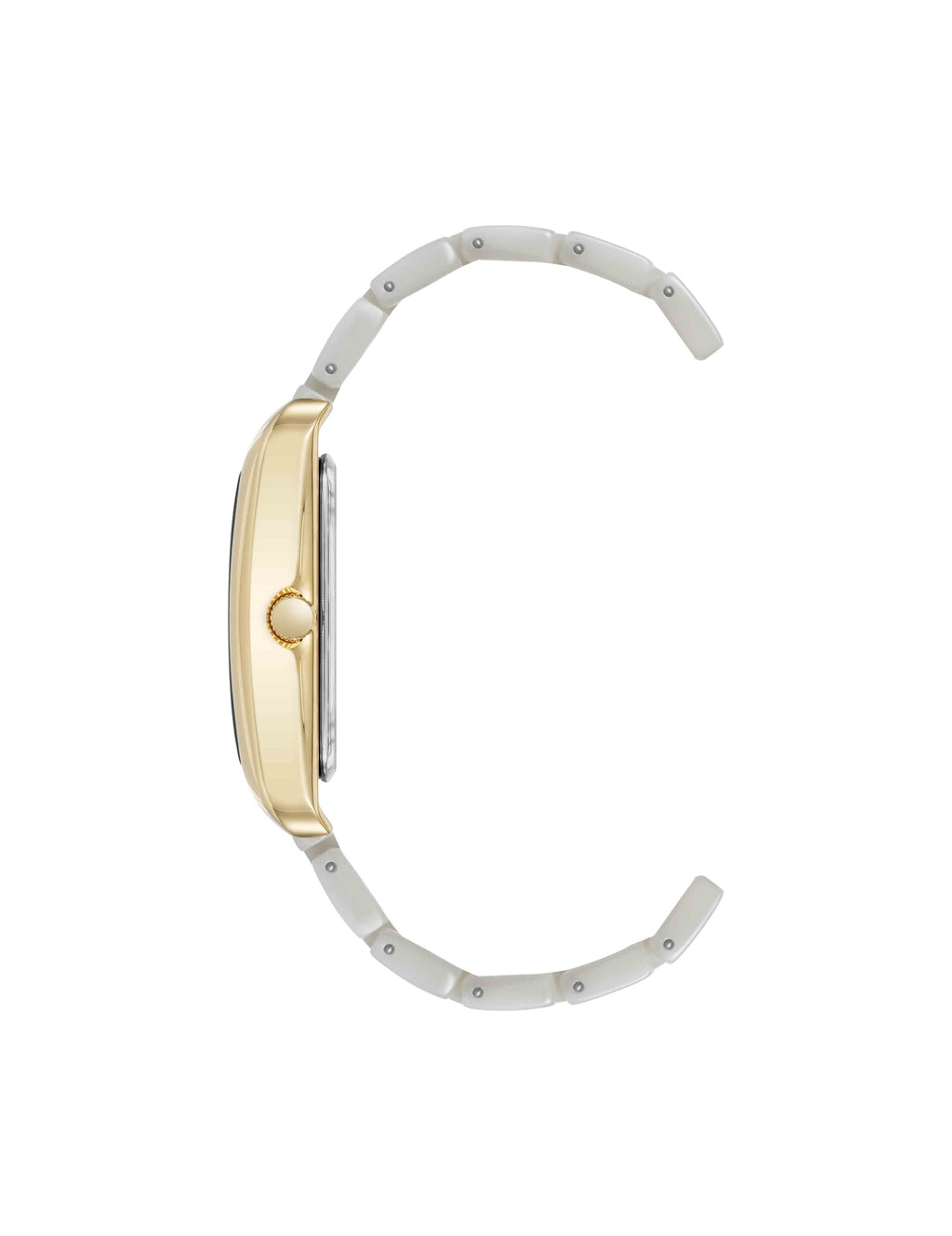 Delicate Rectangular Acetate Link Bracelet Watch