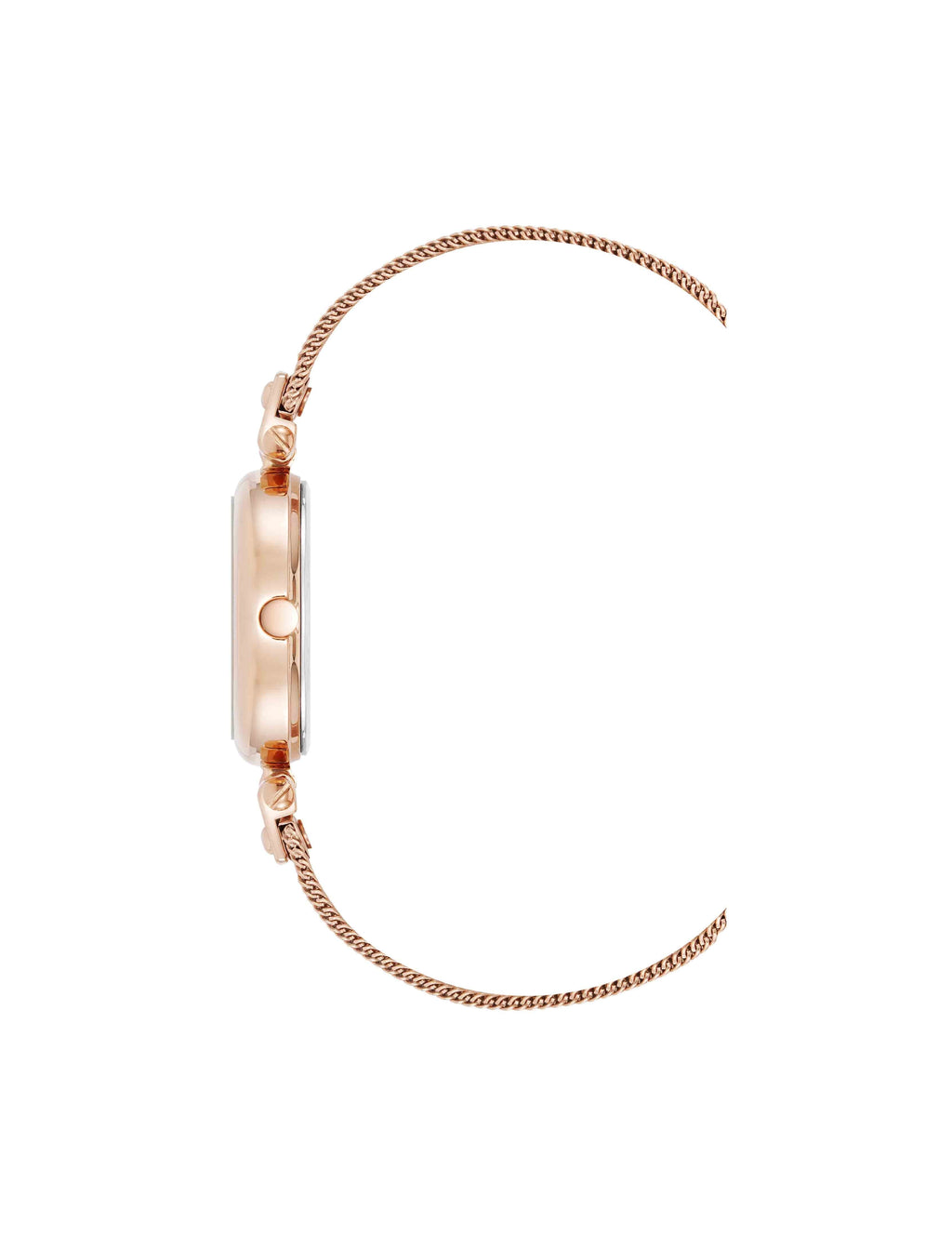Oval Mesh Bracelet Watch
