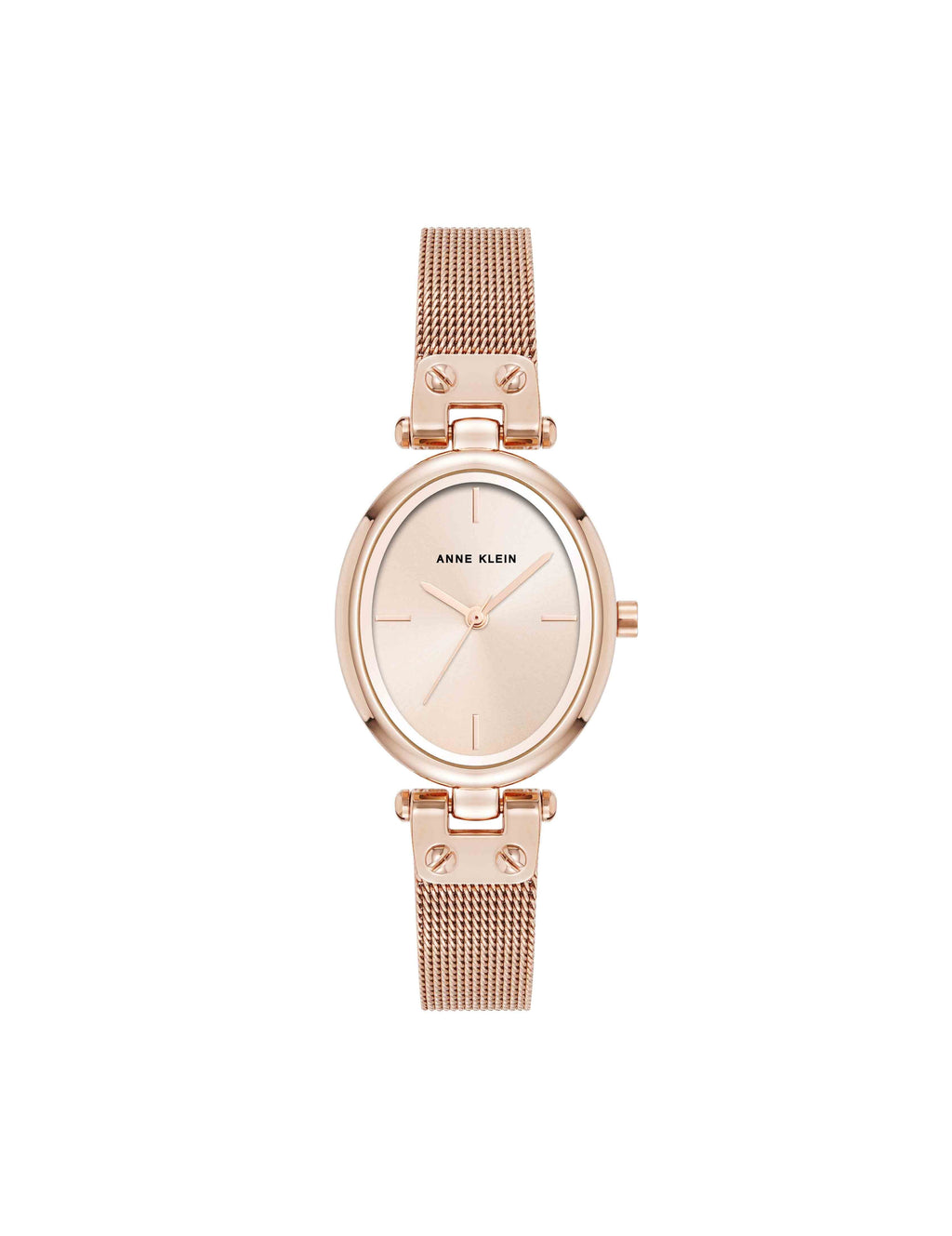 Oval Mesh Bracelet Watch
