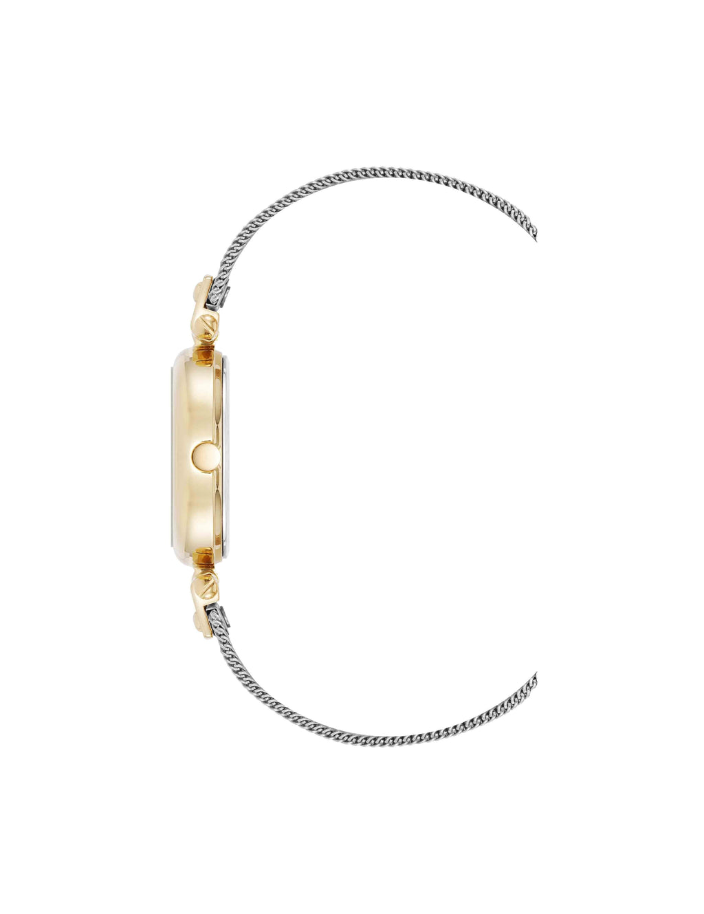 Oval Mesh Bracelet Watch