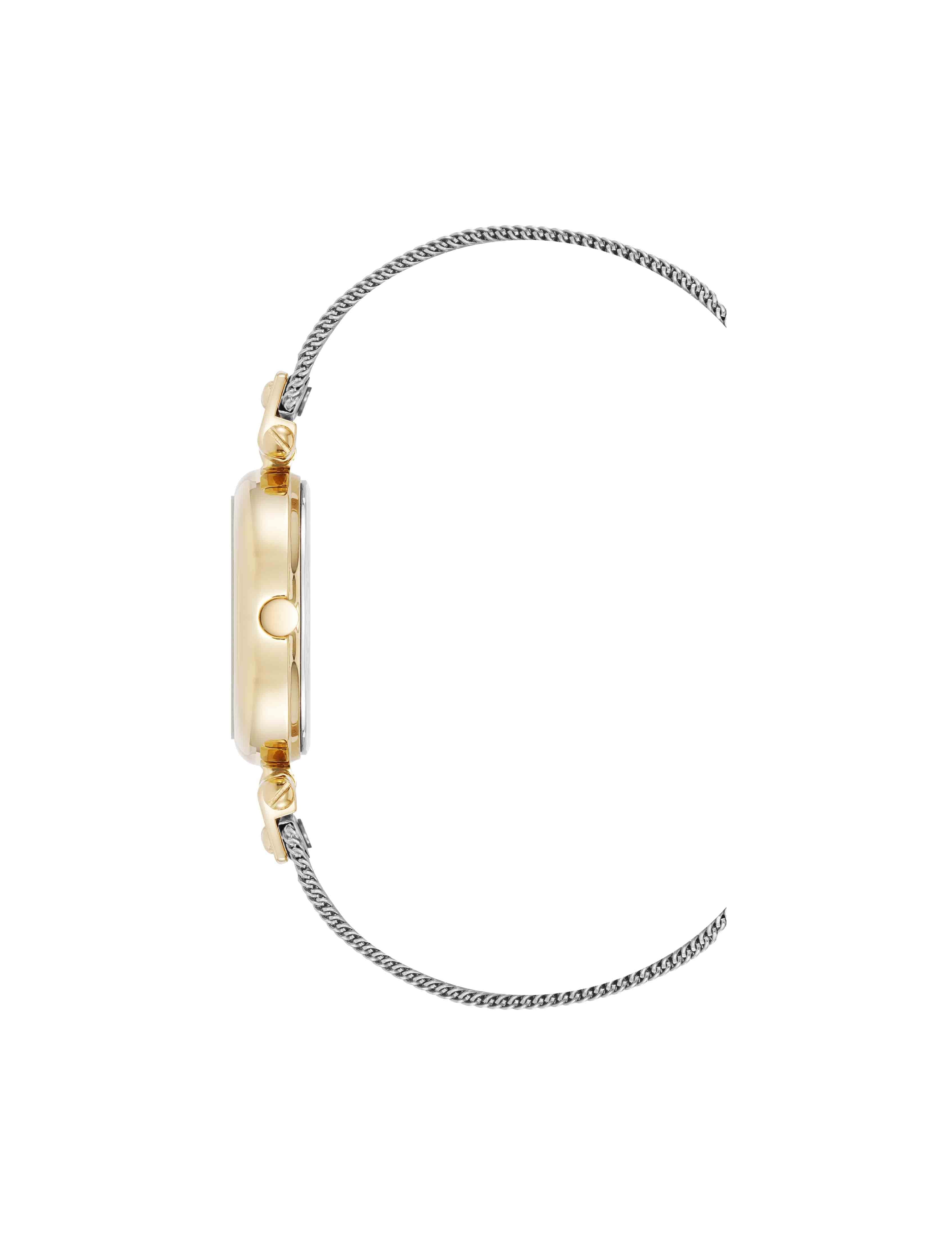 Oval Mesh Bracelet Watch
