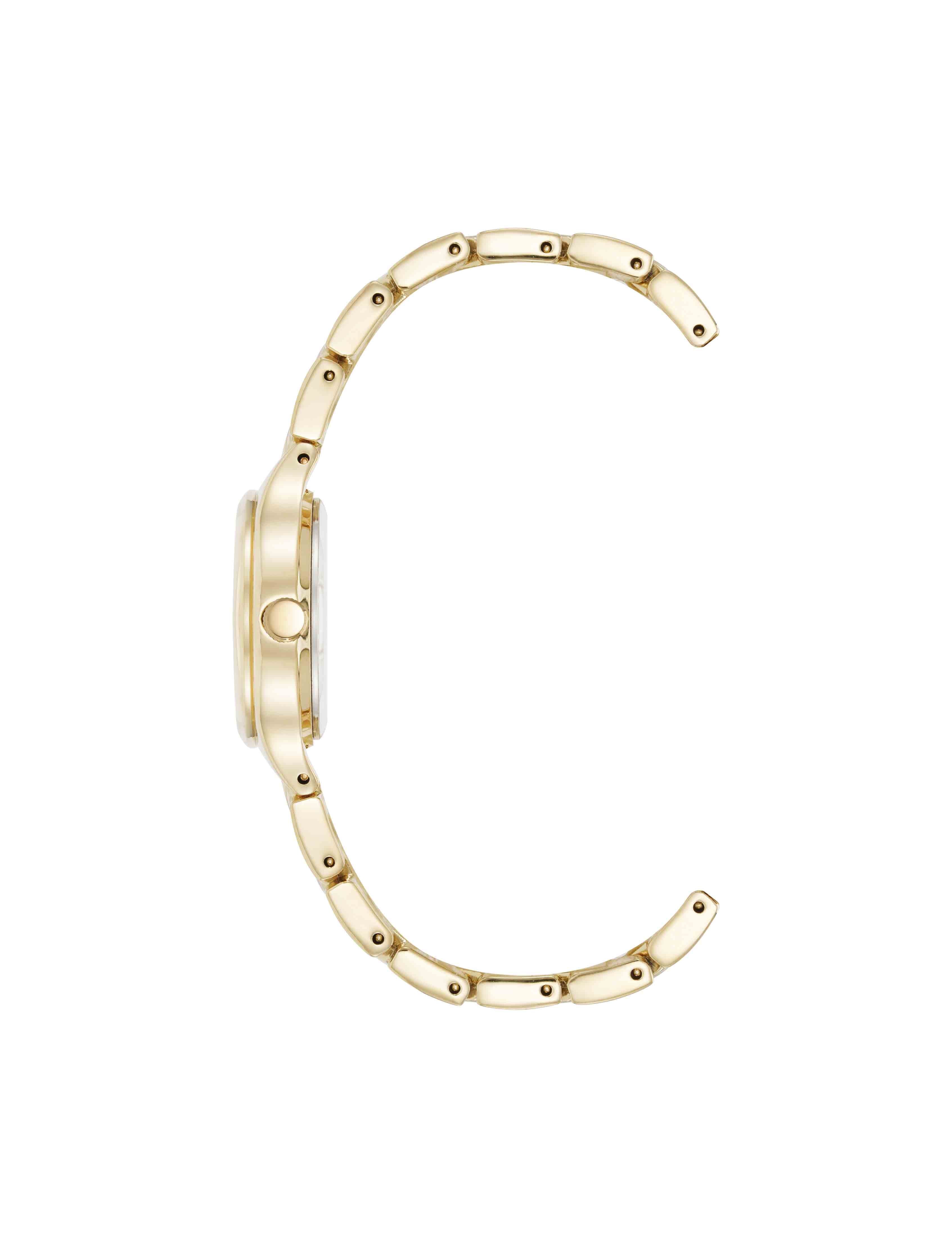Shell Pattern Link Bracelet Watch