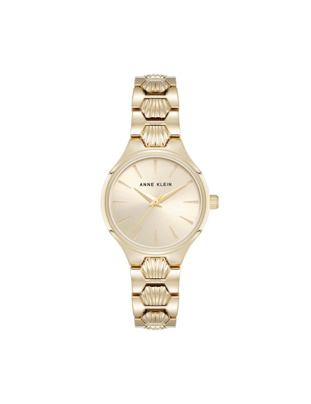 Shell Pattern Link Bracelet Watch