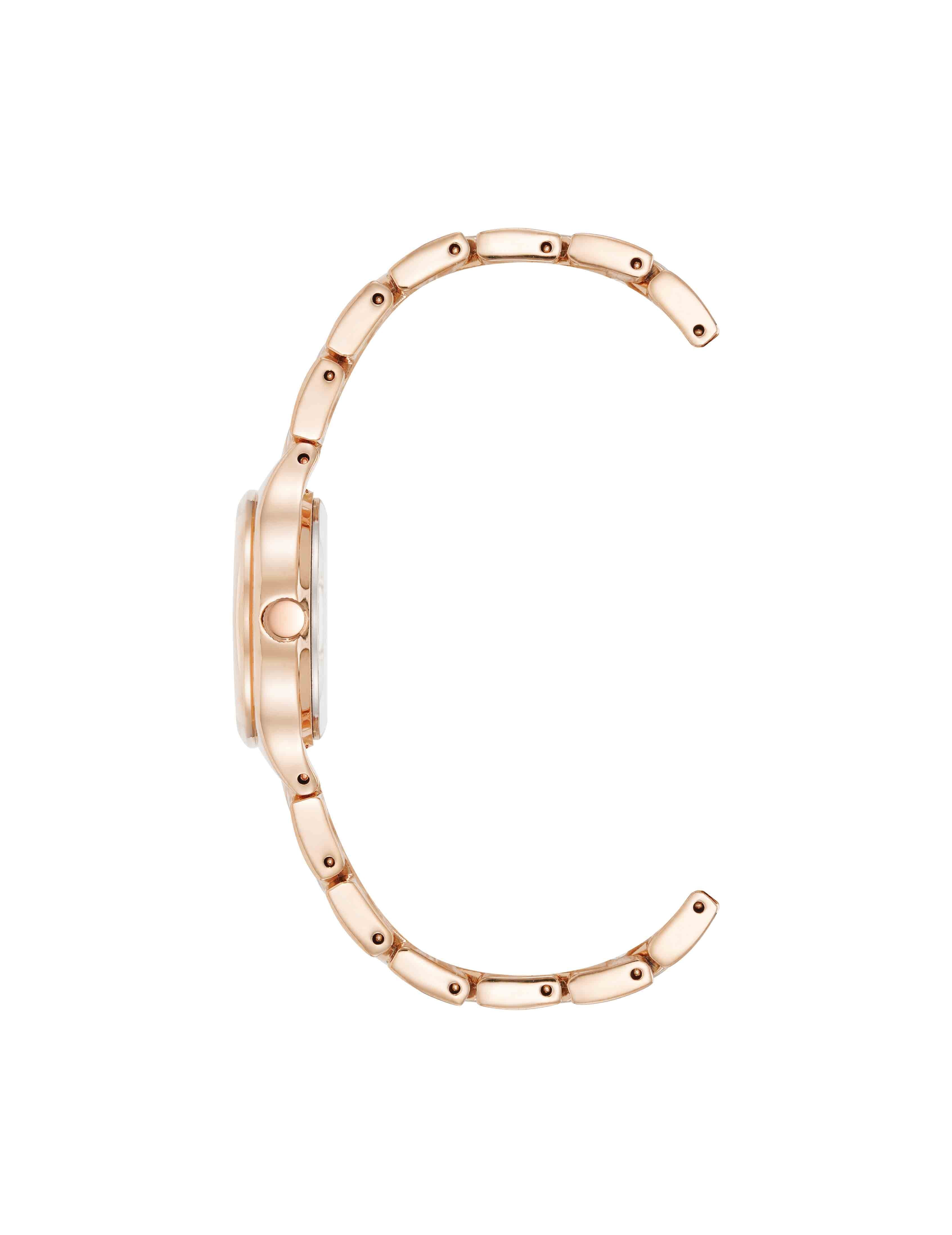 Shell Pattern Link Bracelet Watch