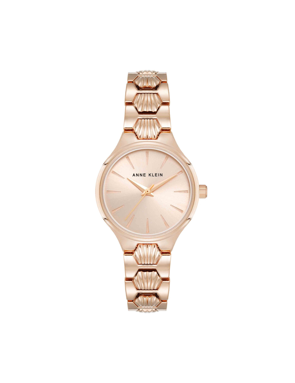 Shell Pattern Link Bracelet Watch