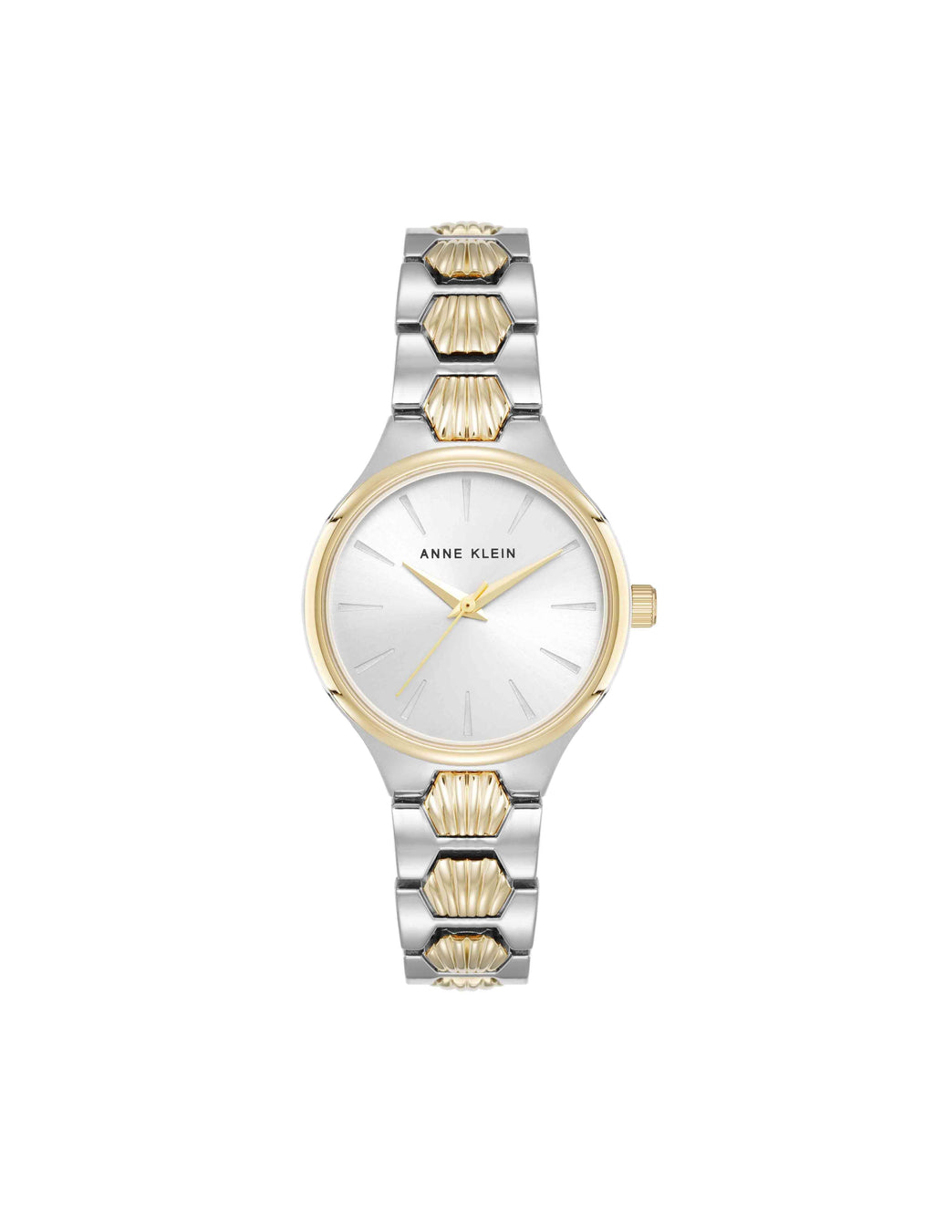 Shell Pattern Link Bracelet Watch